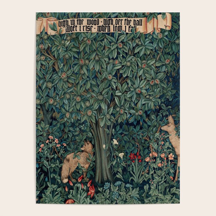 John Henry Dearle "Greenery" 1. Poster Gallery Image 1