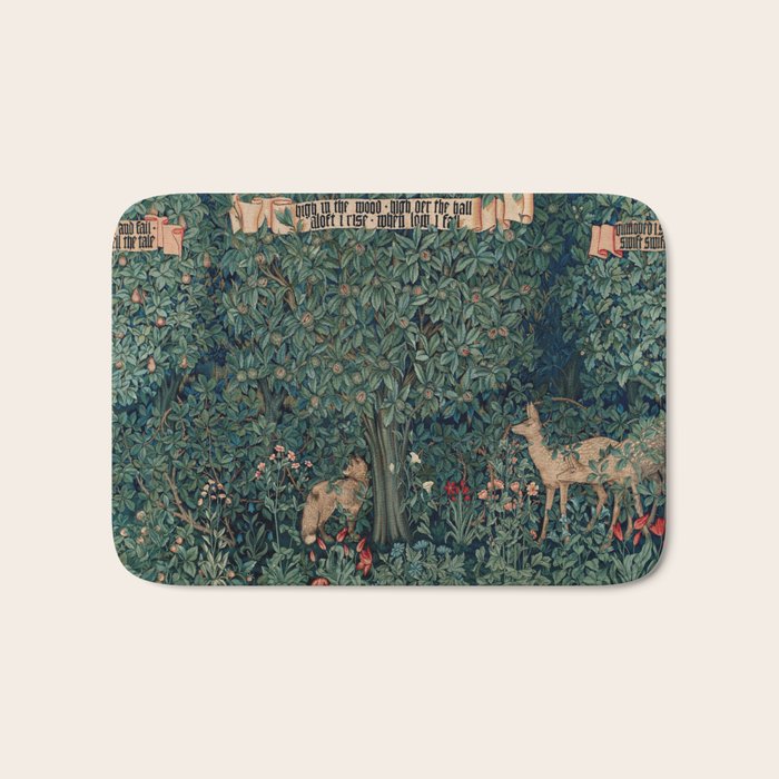 John Henry Dearle "Greenery" 1. Bath Mat Gallery Image 1