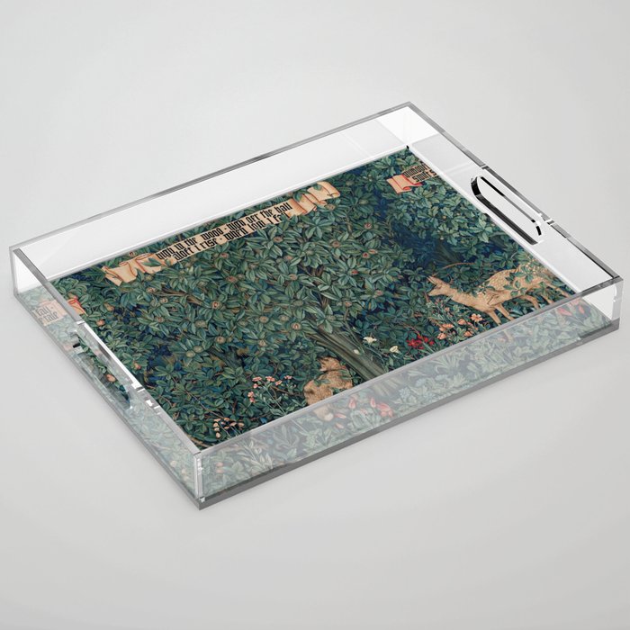 John Henry Dearle "Greenery" 1. Acrylic Tray Gallery Image 1