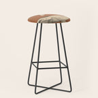 Modern Minimalist Abstract Whales 2 Stool Gallery Image 1