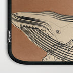 Modern Minimalist Abstract Whales 2 Laptop Sleeve Gallery Image 3