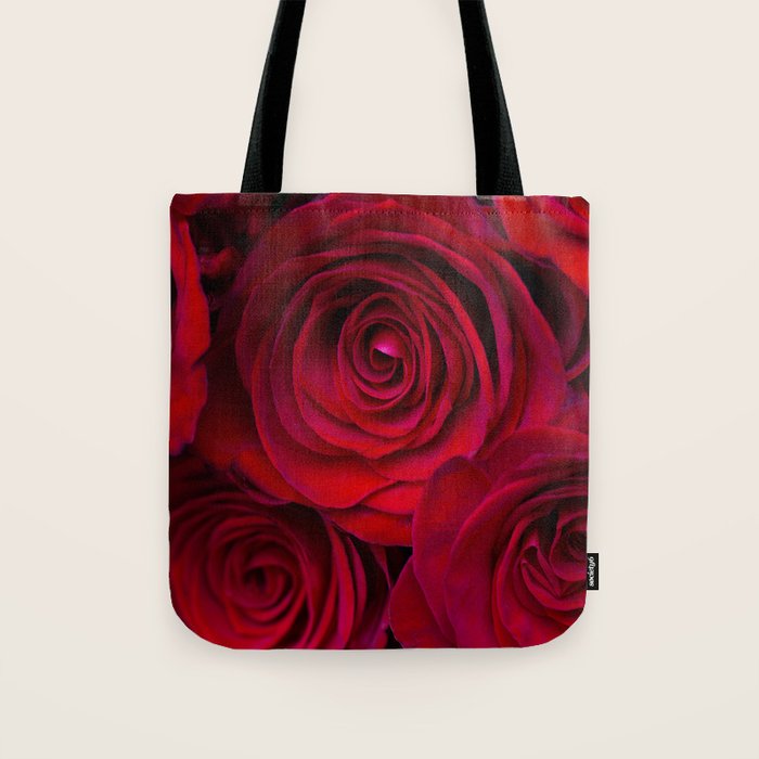 Red roses Tote Bag Gallery Image 1