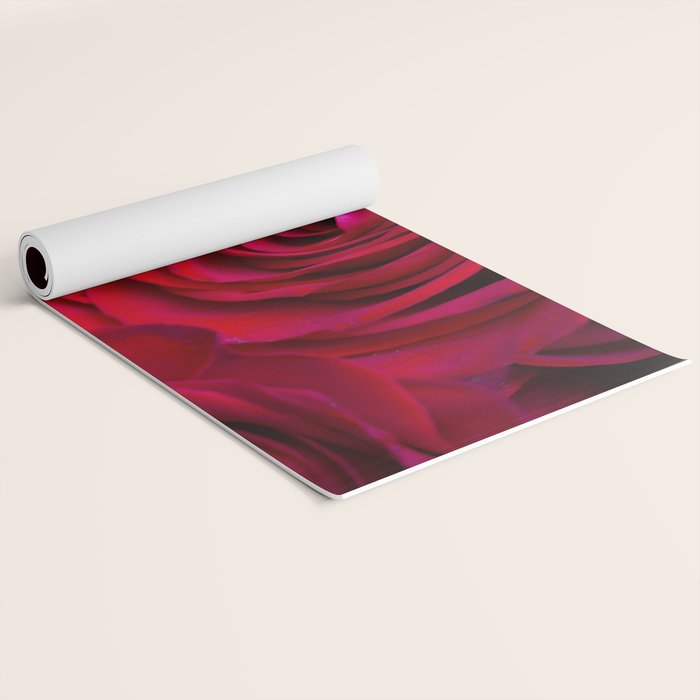 Red roses Yoga Mat Gallery Image 2