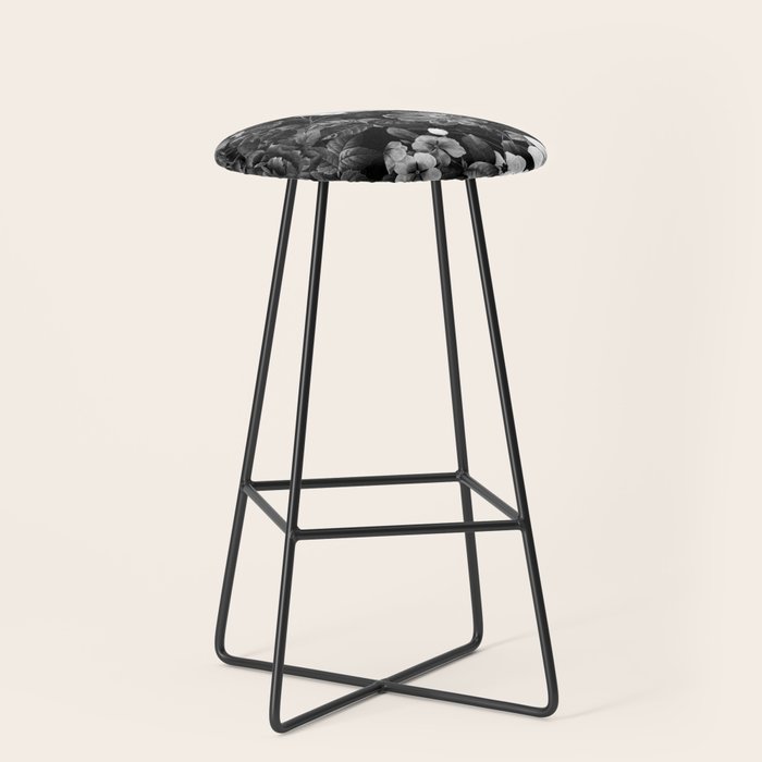 Black and White Garden Stool Gallery Image 1