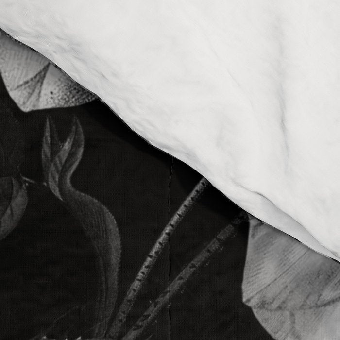 Black and White Garden Comforter Gallery Image 4
