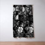 Black and White Garden Window Curtain Gallery Image 3