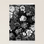 Black and White Garden Stationery Card Gallery Image 2