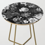 Black and White Garden Side Table Gallery Image 2