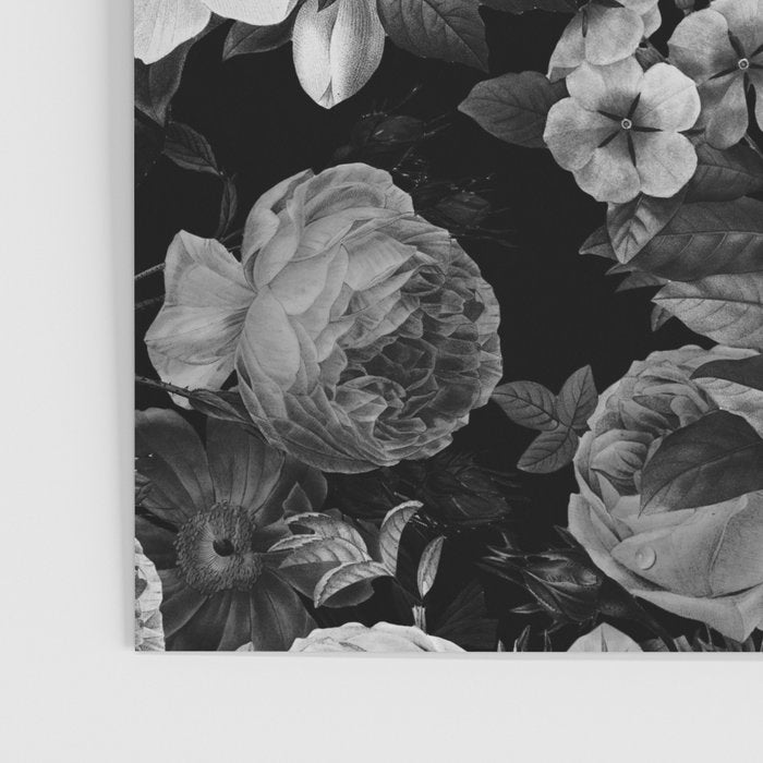 Black and White Garden Poster Gallery Image 3