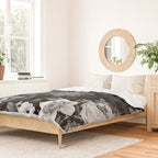 Black and White Garden Duvet Cover Gallery Image 2