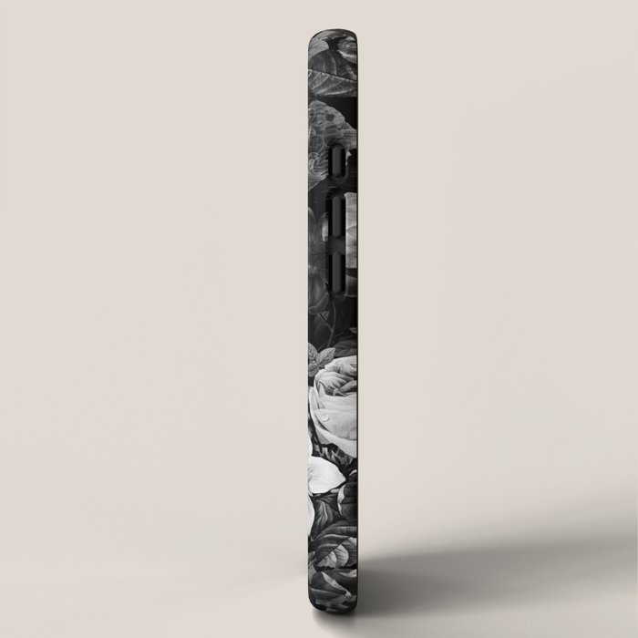 Black and White Garden iPhone Case Gallery Image 2