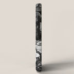 Black and White Garden iPhone Case Gallery Image 2