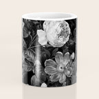 Black and White Garden Coffee Mug Gallery Image 4