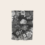 Black and White Garden Wall Hanging Gallery Image 1