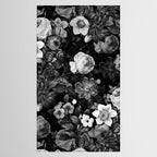 Black and White Garden Tablecloth Gallery Image 2