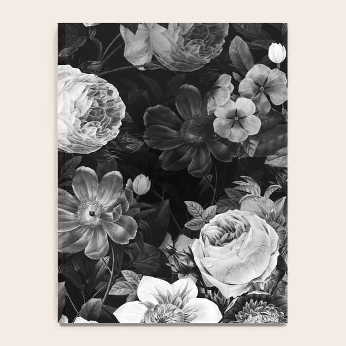 Black and White Garden Notebook Gallery Image 4