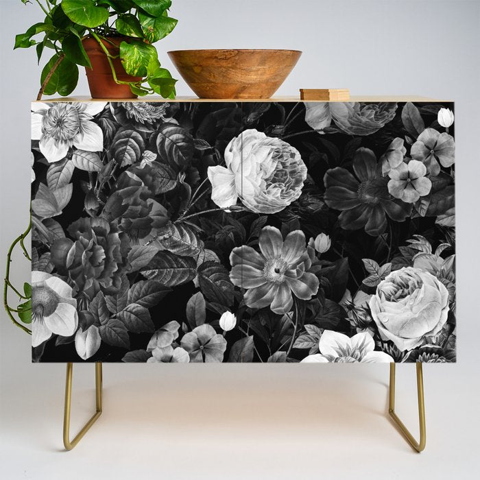 Black and White Garden Credenza Gallery Image 1