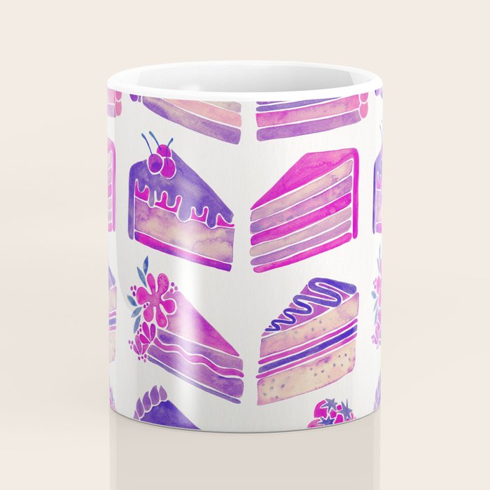 Cake Slices - Unicorn Palette Coffee Mug Gallery Image 4