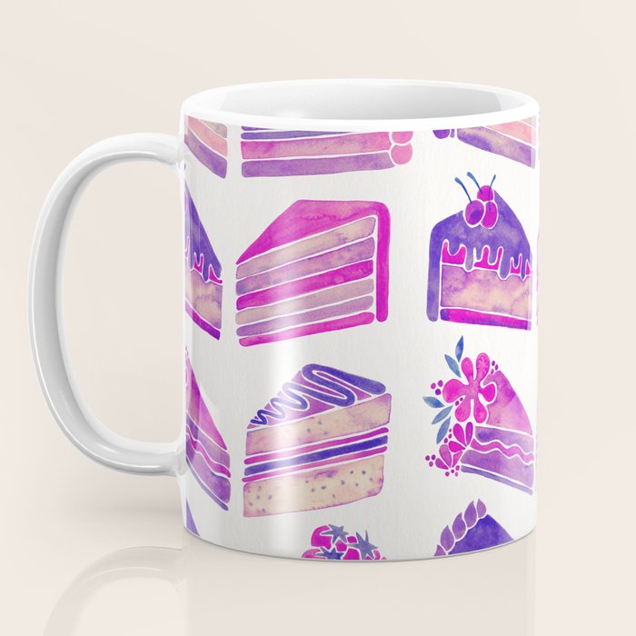 Cake Slices - Unicorn Palette Coffee Mug Gallery Image 3