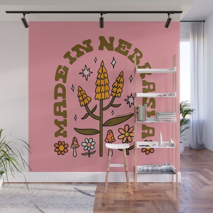 Made In Nebraska Wall Mural Gallery Image 1