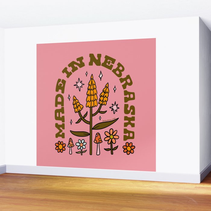 Made In Nebraska Wall Mural Gallery Image 2