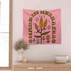 Made In Nebraska Wall Tapestry Gallery Image 2