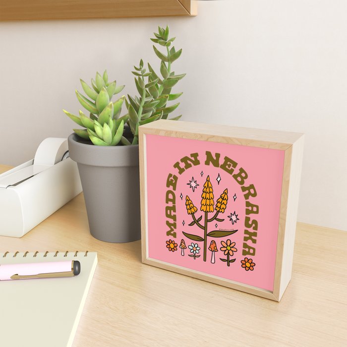 Made In Nebraska Mini Art Print Gallery Image 2