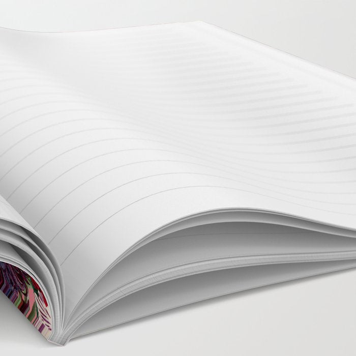 Floral Pink Pattern Notebook Gallery Image 2