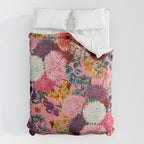 Floral Pink Pattern Duvet Cover Gallery Image 6