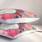 Floral Pink Pattern Pillow Sham Gallery Image 3