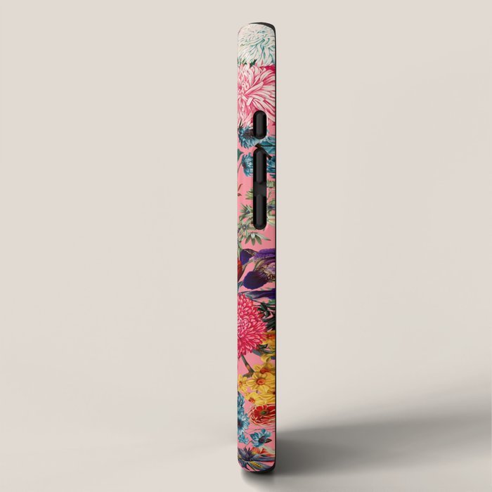 Floral Pink Pattern iPhone Case Gallery Image 2