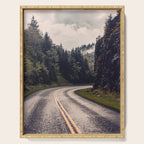 Smoky Mountain National Park -  Road Trip Adventure Serving Tray Gallery Image 1