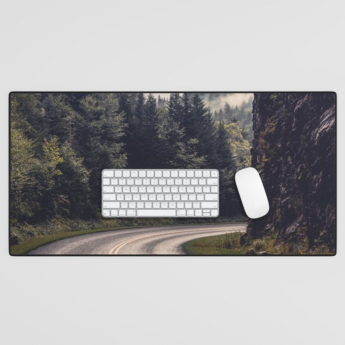 Smoky Mountain National Park -  Road Trip Adventure Desk Mat Gallery Image 1