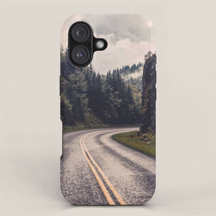 Smoky Mountain National Park -  Road Trip Adventure iPhone Case Gallery Image 1