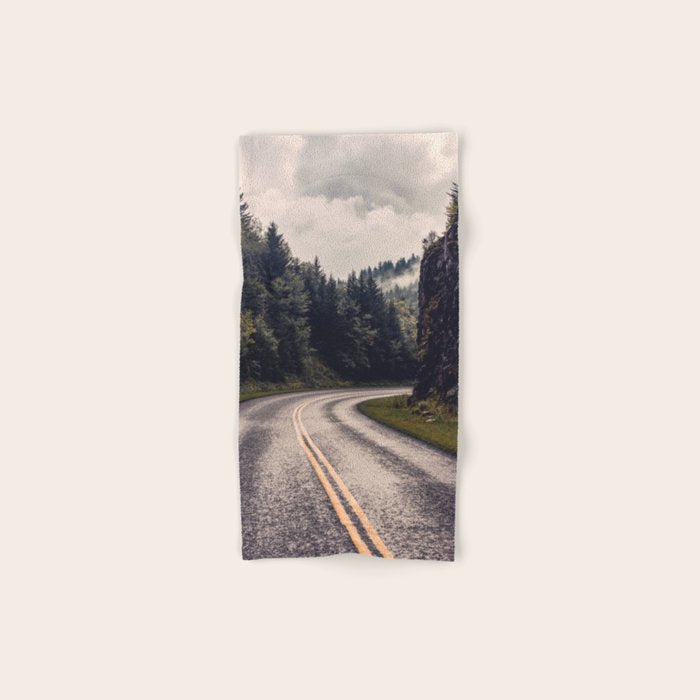 Smoky Mountain National Park -  Road Trip Adventure Bath Towel Gallery Image 1