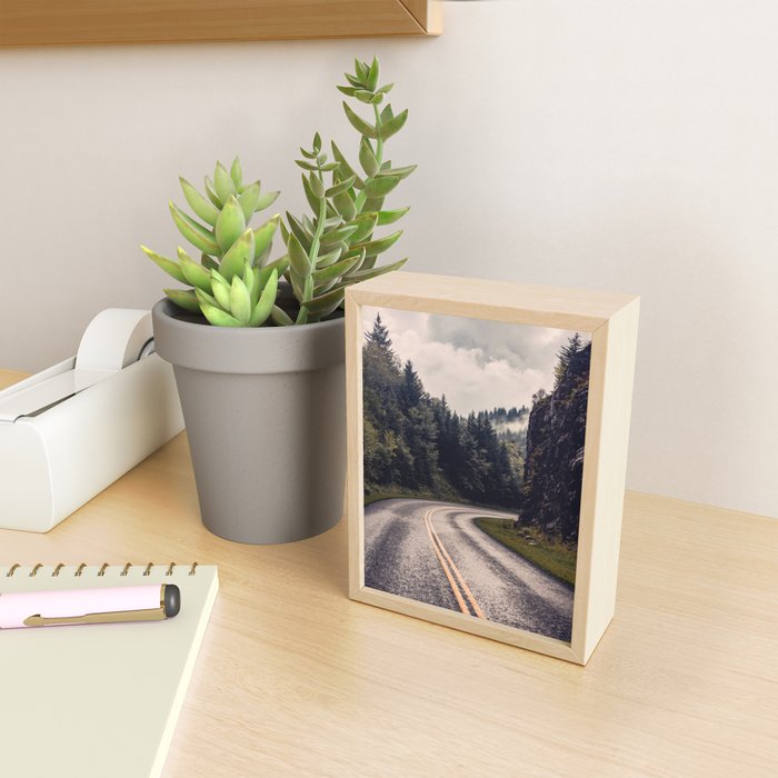 Smoky Mountain National Park -  Road Trip Adventure Mini Art Print Gallery Image 2