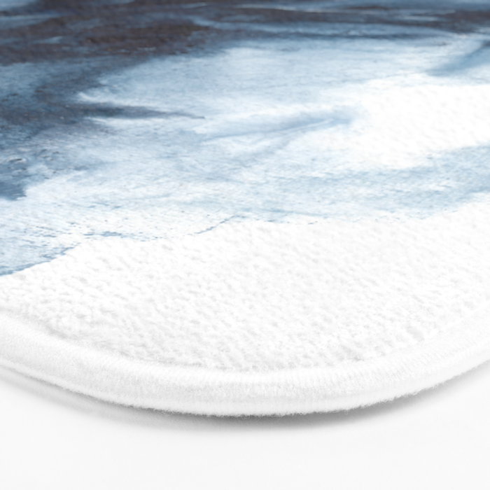 Indigo Depths No. 1 Bath Mat Gallery Image 3