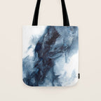 Indigo Depths No. 1 Tote Bag Gallery Image 1