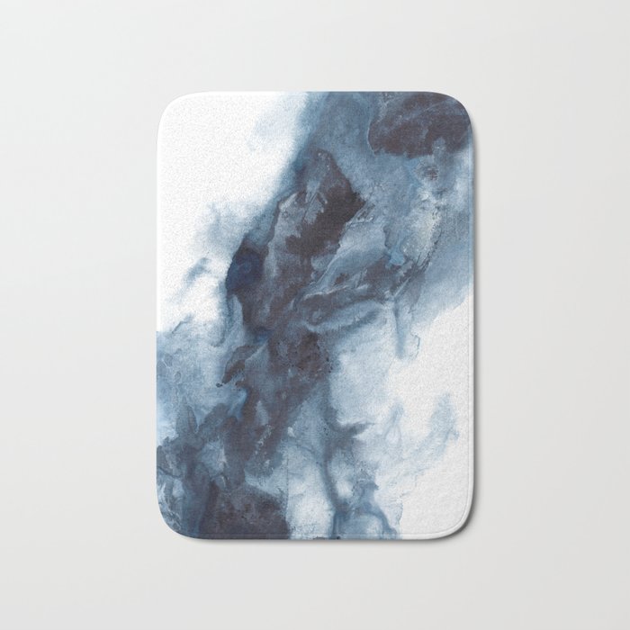Indigo Depths No. 1 Bath Mat Gallery Image 1