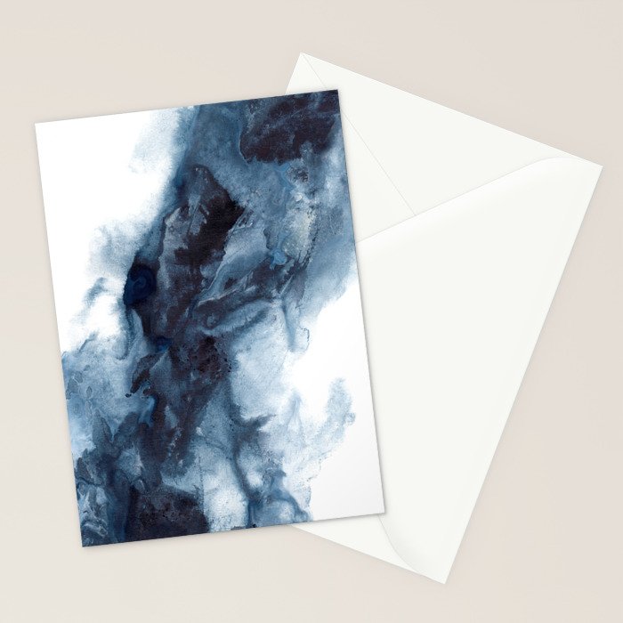 Indigo Depths No. 1 Stationery Card Gallery Image 2