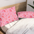 Cowgirl Christmas - pink and red Pillow Sham Gallery Image 2