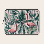 Flamingo tropics Laptop Sleeve Gallery Image 1
