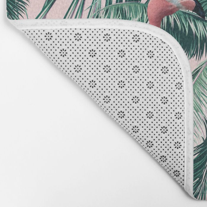 Flamingo tropics Bath Mat Gallery Image 2