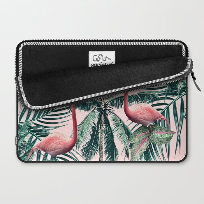 Flamingo tropics Laptop Sleeve Gallery Image 2