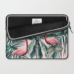 Flamingo tropics Laptop Sleeve Gallery Image 2