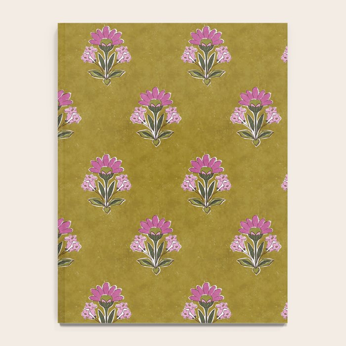 Block pink floral  Notebook Gallery Image 4