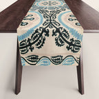 Ferghana Suzani  Northeast Uzbekistan Embroidery Print Table Runner Gallery Image 1