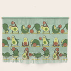 Avocado Yoga With The Seed Wall Hanging Gallery Image 1