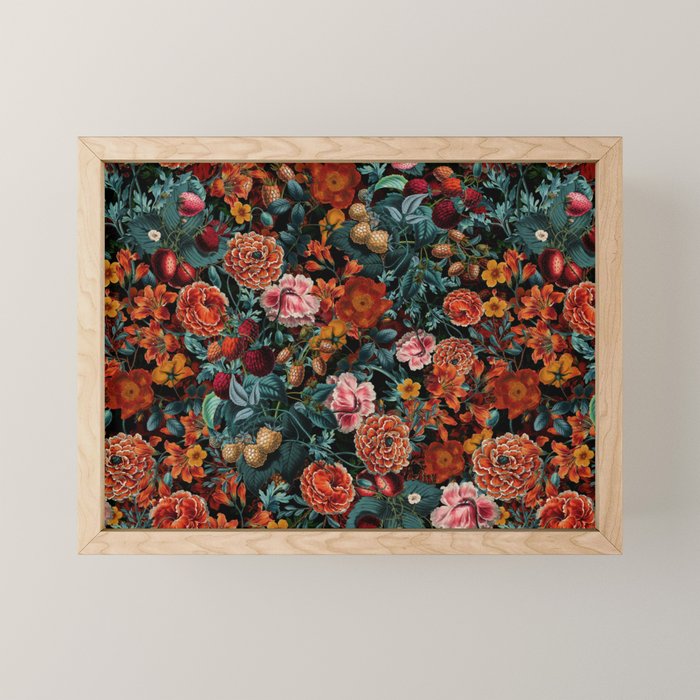 EXOTIC GARDEN - NIGHT XXIV Mini Art Print Gallery Image 1