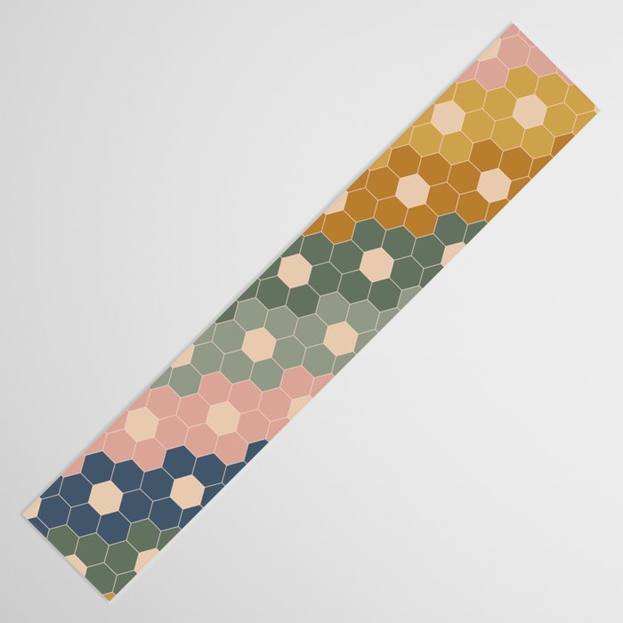 Hexagon Flowers Table Runner Gallery Image 3